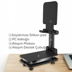 Zore MS-11 Tablet Phone Stand - 7