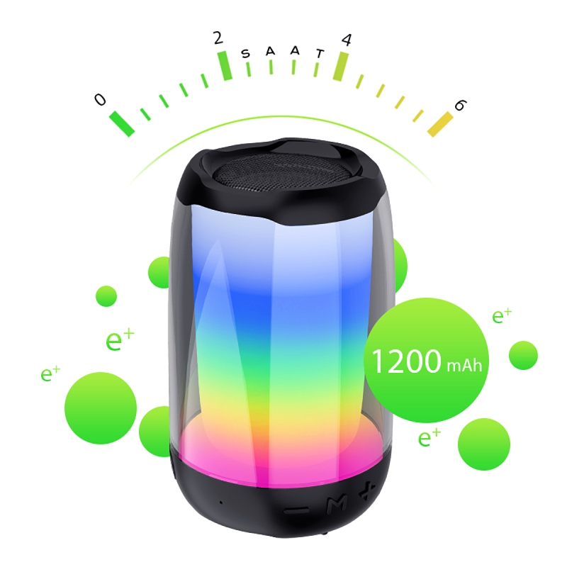 Zore NBY8893A Adjustable RGB Lighted Bluetooth Speaker Speaker - 9