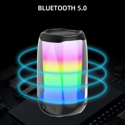 Zore NBY8893A Ayarlanabilir RGB Işıklı Bluetooth Hoparlör Speaker - 4