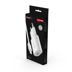 Zore Ofset Series ZCS-03 Type-C 2 in 1 Charge Set 2.1A - 3