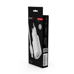 Zore Ofset Serisi ZCS-01 Micro 2 in 1 Ev Şarj Seti 2.1A - 2