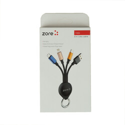 Zore OKS 3 in 1 Usb Cable - 3