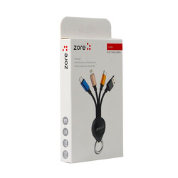 Zore OKS 3 in 1 Usb Cable - 4