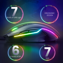 Zore Onikuma CW905 RGB Oyuncu Mouse - 6