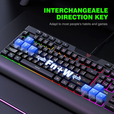 Zore Onikuma G21 RGB Player Keyboard Mouse Set - 7