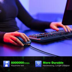 Zore Onikuma G21 RGB Player Keyboard Mouse Set - 8
