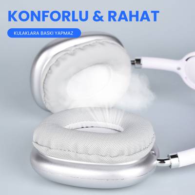 Zore P9 Hi-Fi Ses Kalitesi Ayarlanabilir ve Katlanabilir Kulak Üstü Bluetooth Kulaklık - 2