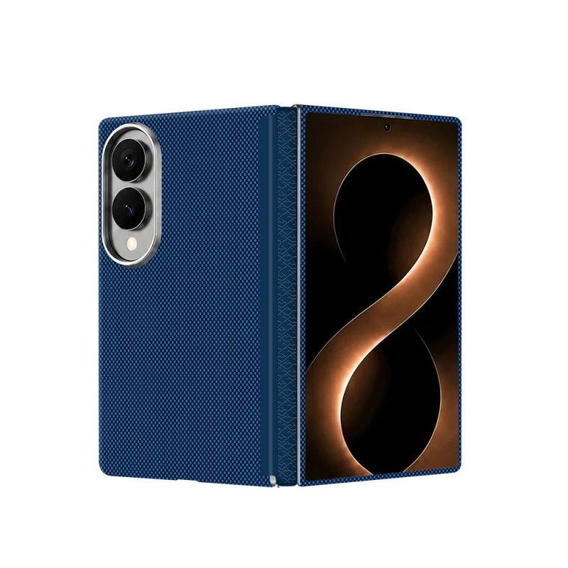 Zore Paris Zerre Hard PC Case with M-Safe Charging for Galaxy Z Fold 8 - 3