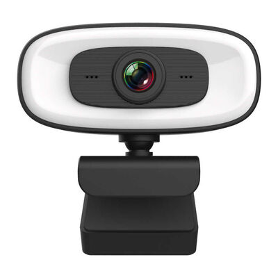 Zore PC-10 2K HD Image Quality Plug and Play Webcam with Microphone and Light - 15