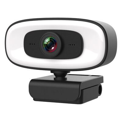 Zore PC-10 2K HD Image Quality Plug and Play Webcam with Microphone and Light - 2