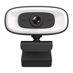 Zore PC-10 2K HD Image Quality Plug and Play Webcam with Microphone and Light - 5