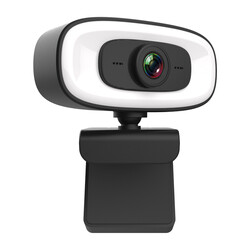 Zore PC-10 2K HD Image Quality Plug and Play Webcam with Microphone and Light - 6