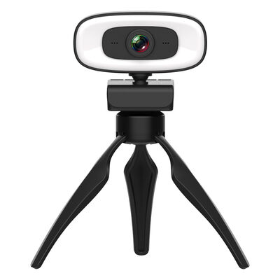 Zore PC-10 2K HD Image Quality Plug and Play Webcam with Microphone and Light - 8