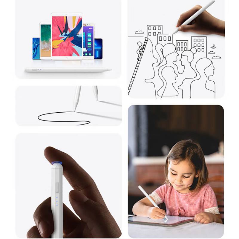 Zore Pencil 10 Palm-Rejection Touchscreen Drawing Pen with Magnetic Charge and Tilt - 5