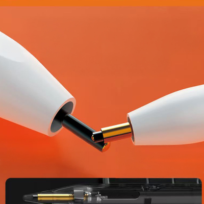 Zore Pencil 18 Stylus Universal Dijital Led Göstergeli Dokunmatik Tablet Kalemi - 6