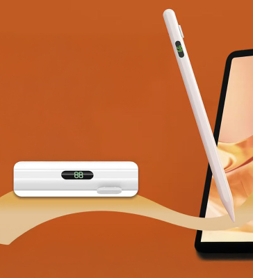 Zore Pencil 19 Stylus Digital Touch Tablet Pen with LED Display - 8