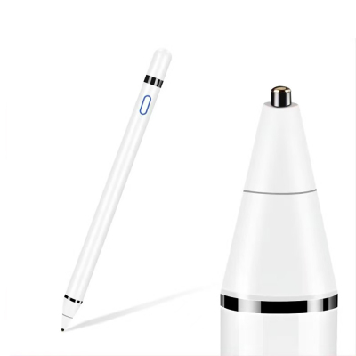 Zore Pencil 20 Stylus LED Işık Göstergeli Universal Dokunmatik Tablet Kalemi - 2