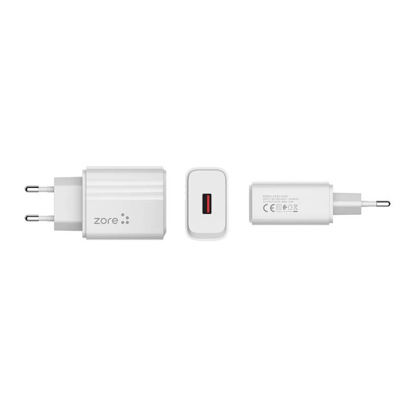 Zore Play Series PL1 Lightning 2in1 Travel Charger 12W - 7