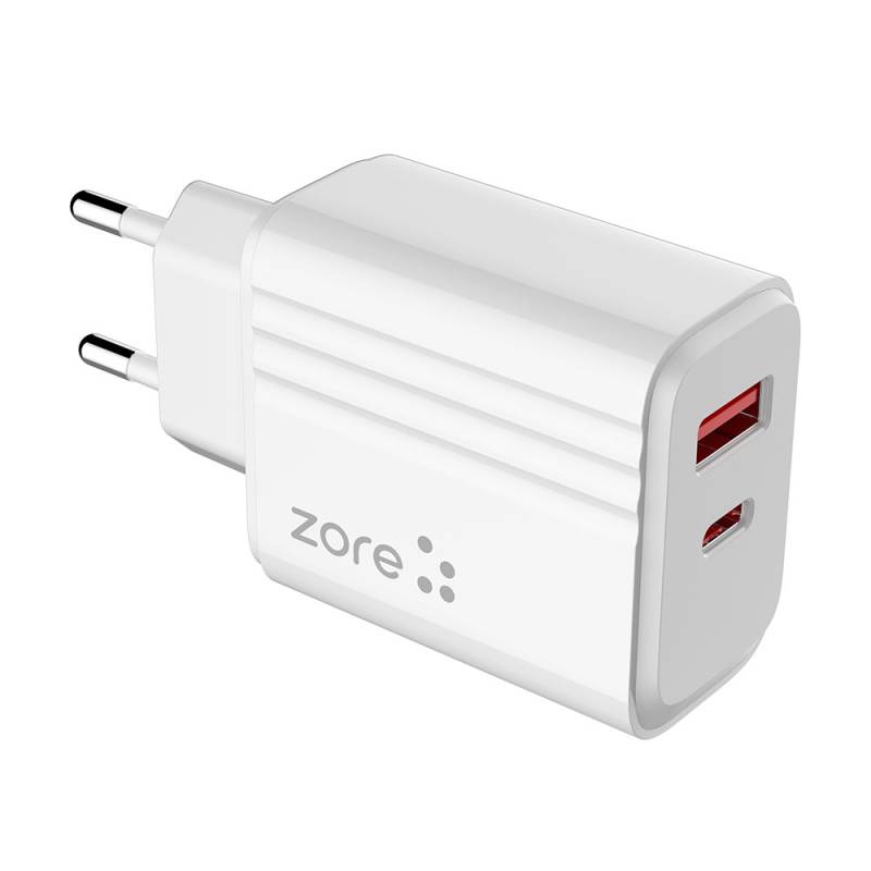 Zore Play Series PL3 Type-C 2in1 Travel Charger 20W - 3