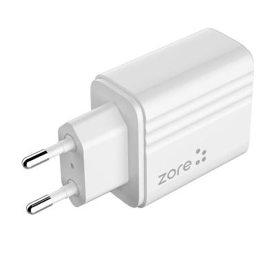 Zore Play Serisi PL1 Type-C 2in1 Seyahat Şarj Aleti 12W - 6