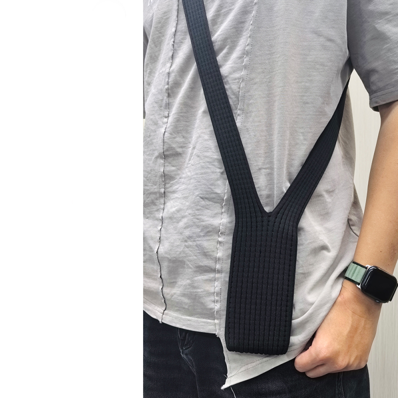 Zore Pocket Braided Cell Phone Carrying Strap - 14