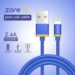 Zore Poro Lightning Usb Cable 1M - 1