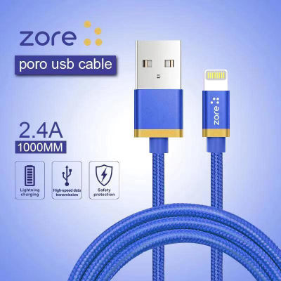 Zore Poro Lightning Usb Cable 1M - 1