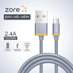 Zore Poro Micro Usb Cable 1M - 1