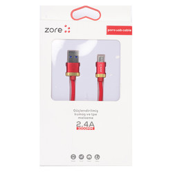 Zore Poro Micro Usb Cable 1M - 10