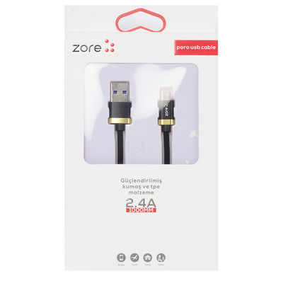 Zore Poro Micro Usb Kablo 1M - 12