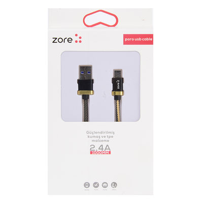 Zore Poro Type-C Usb Cable 1M - 10