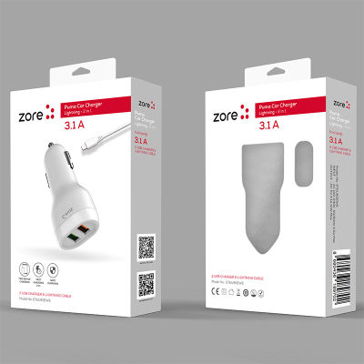 Zore Puma Series 2 in 1 Type-C Car Charger - 3