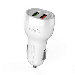 Zore Puma Series 2 in 1 Type-C Car Charger - 4