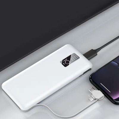 Zore PW-05 Quick Charge LED Indicator Micro Lightning Type-C Wired Portable Powerbank 10000mAh - 2