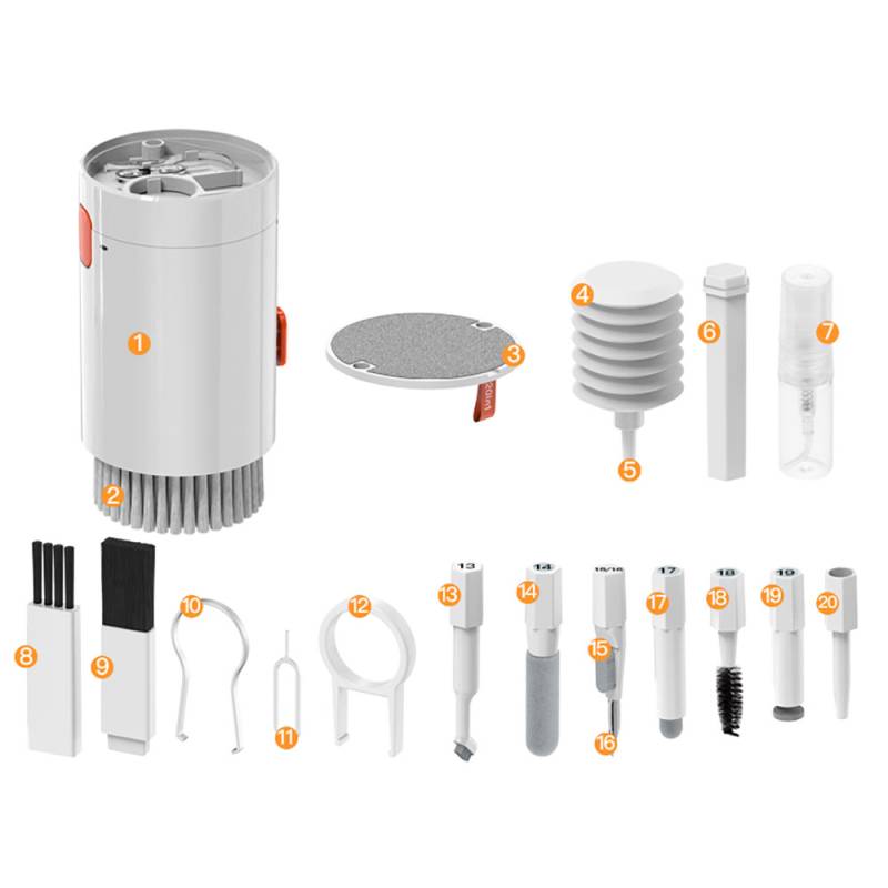 Zore Q20 20 in 1 Multifunctional Electronic Device Cleaning Kit - 19