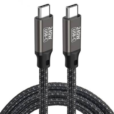 Zore QG02 Type-C to Type-C PD3.1 Data Cable 240W 480Mbps 0.5 Meter - 7