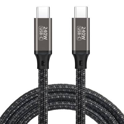 Zore QG02 Type-C to Type-C PD3.1 Data Cable 240W 480Mbps 0.5 Meter - 3