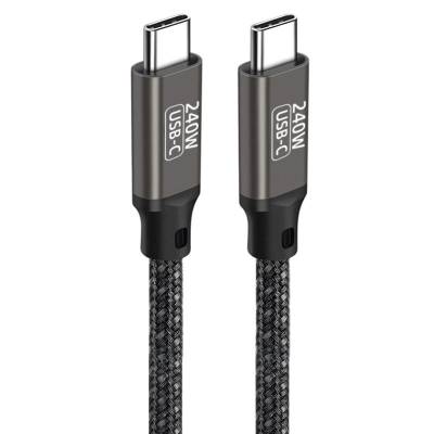 Zore QG02 Type-C to Type-C PD3.1 Data Cable 240W 480Mbps 1.5 Meters - 4