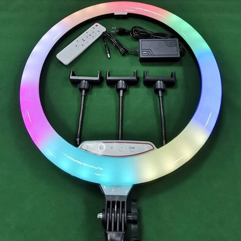 Zore RGB Light 45cm Işıklı Telefon Tutucu Ring Light - 2