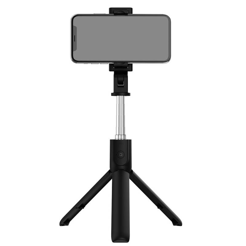 Zore S05 Bluetooth Selfie Özellikli Çok Fonksiyonlu Teleskopik Canlı Yayın Tripod Selfie Çubuğu - 1