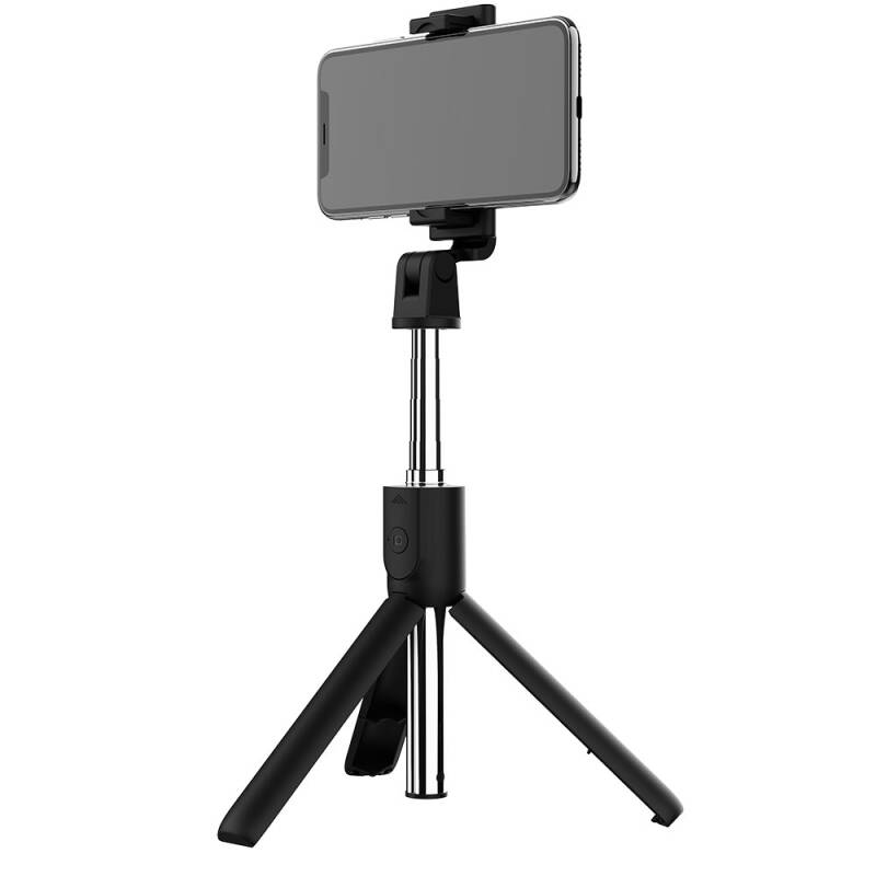 Zore S05 Bluetooth Selfie Özellikli Çok Fonksiyonlu Teleskopik Canlı Yayın Tripod Selfie Çubuğu - 3