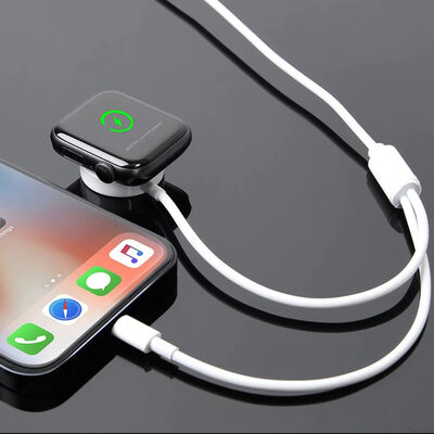 Zore Smart Watch Lightning-Wireless USB Charging Cable 1.2m - 4