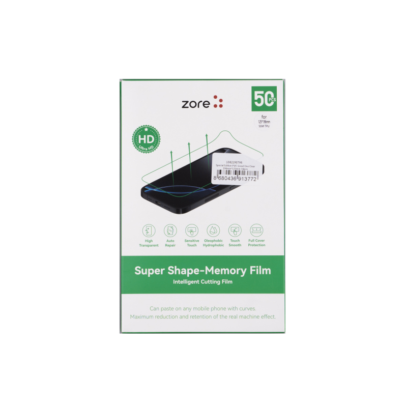 Zore Special Edition PVC Good One Clear Ekran Koruyucu 196mm x 125mm 50 Adet - 1