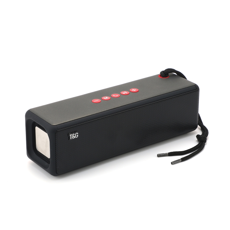 Zore TG271 Bluetooth Speaker with Rope Accessory FM Radio Feature AUX USB Card Reader Port Speaker - 1