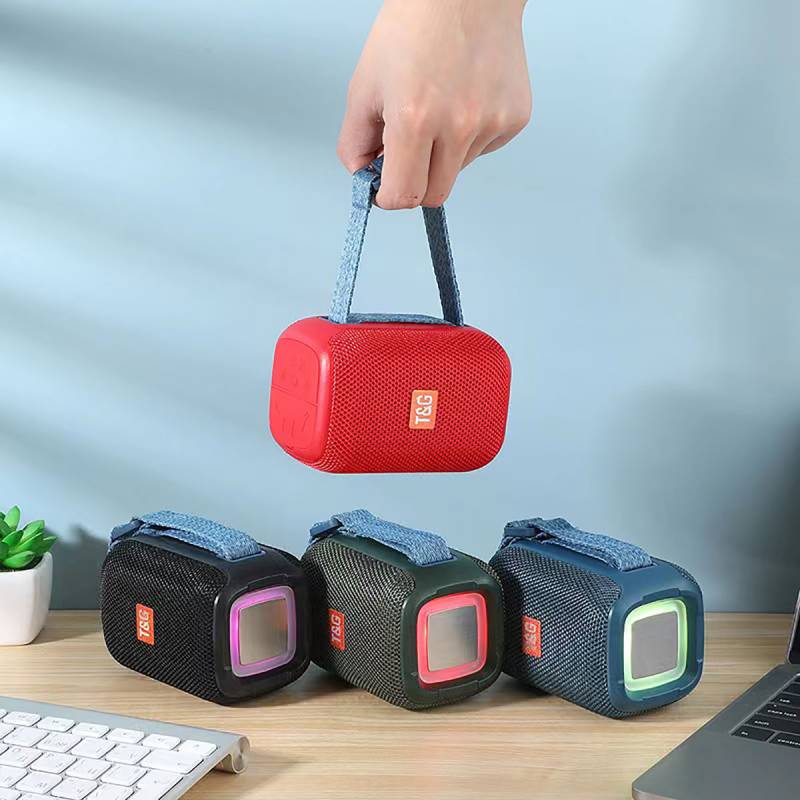 Zore TG339 Adjustable Colorful Illuminated Hand Hanging Bluetooth Speaker Speaker - 5
