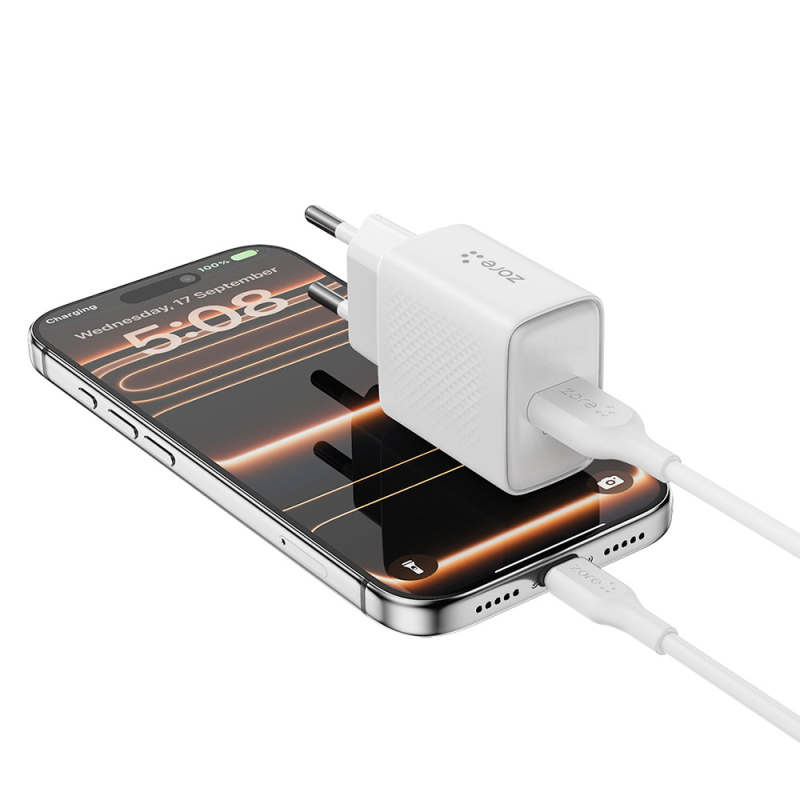 Zore Titan Series ZT03 USB-A to Type-C Travel Charger Kit 1M - 4