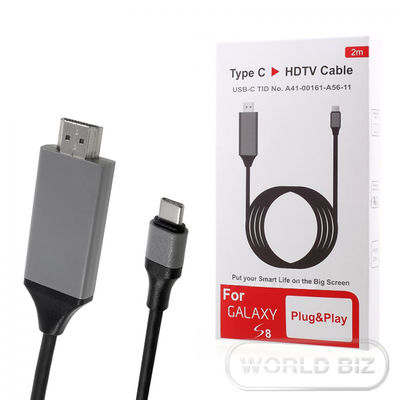 Zore Type-C HDMI Cable Red Boxed - 1