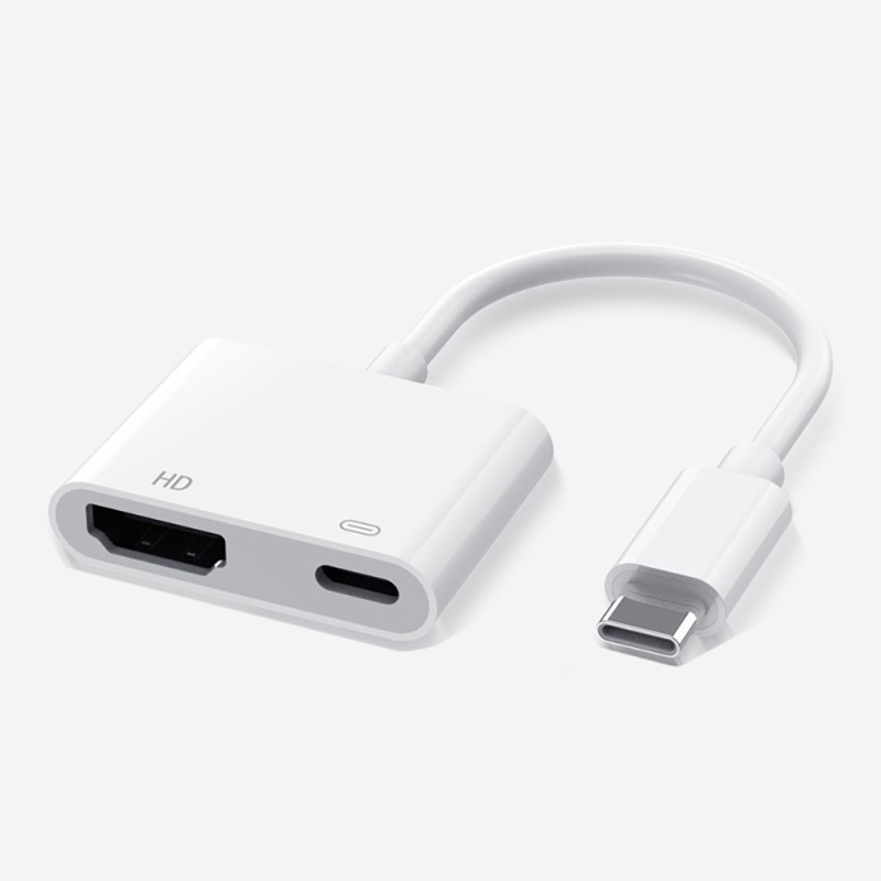 Zore Type-C to Type-C PD100W + HDMI 4K@30Hz 2in1 Adapter - 6