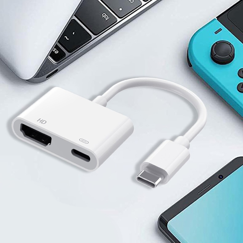 Zore Type-C to Type-C PD100W + HDMI 4K@30Hz 2in1 Adapter - 8