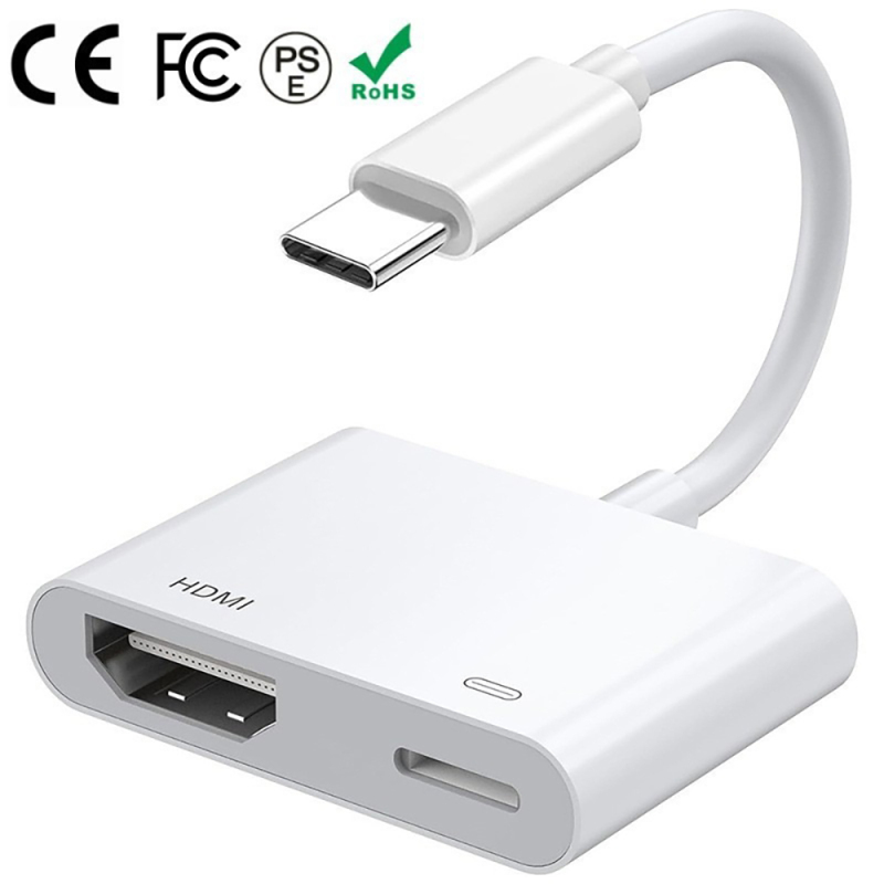 Zore Type-C to Type-C PD100W + HDMI 4K@30Hz 2in1 Adapter - 11
